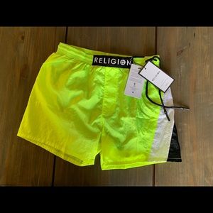 Religion swim shorts brand new with tags !